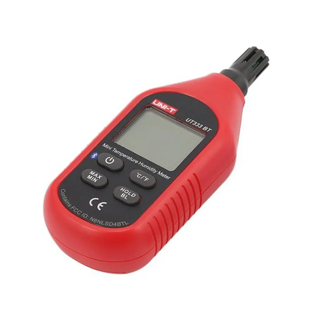 UNI-T UT333BT Wireless Mini LCD Digital Air Temperature Humidity Meter Thermometer Hygrometer Gauge Tester UT333 Upgrade
UNI-T UT333BT Wireless Mini LCD Digital Air Temperature Humidity Meter Thermometer Hygrometer Gauge Tester UT333 Upgrade