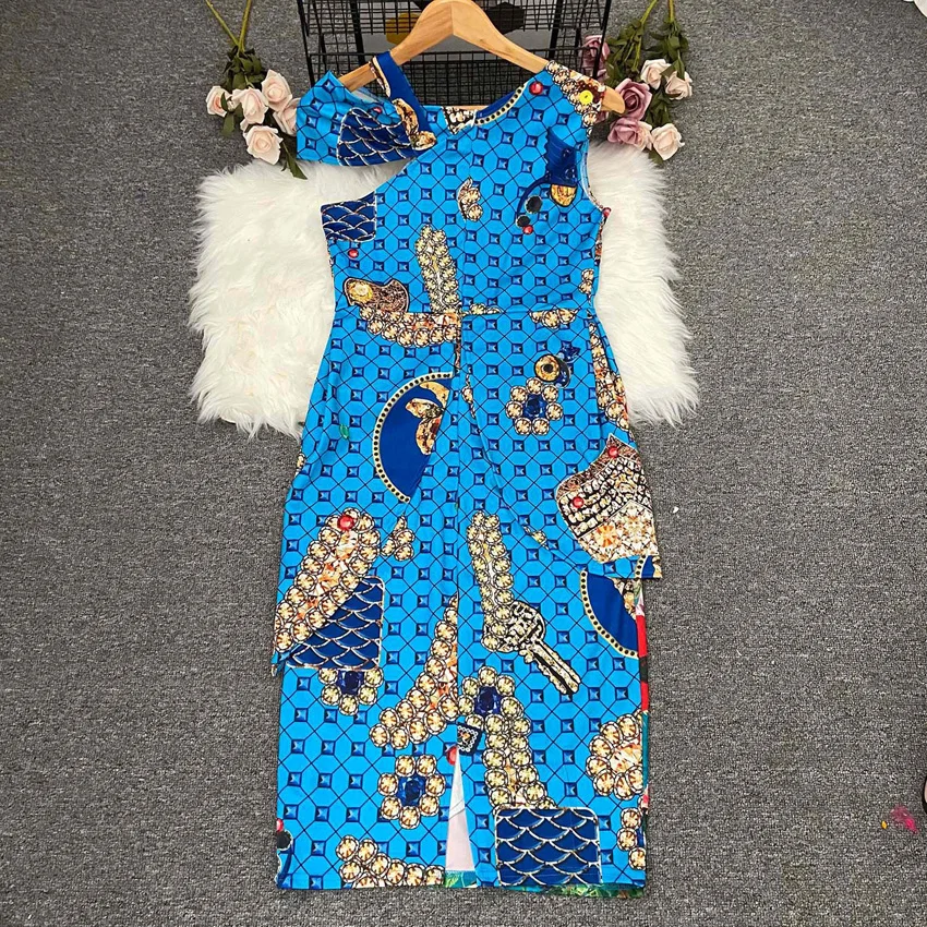 Abaya Dubai Dashiki Women Plus Size Irregular Dress Floral Embroidery Sexy Traditional Elastic Clothing Sleeveless African Style
Abaya Dubai Dashiki Women Plus Size Irregular Dress Floral Embroidery Sexy Traditional Elastic Clothing Sleeveless African Style