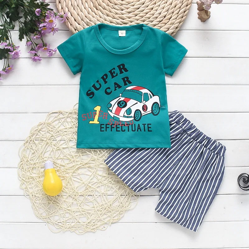 Baby Summer Clothing Set Toy Car Style T-shirt+shorts 2pcs Kids Boy Outfits For Bebes Tracksuit Infant Newborn Set
Baby Summer Clothing Set Toy Car Style T-shirt+shorts 2pcs Kids Boy Outfits For Bebes Tracksuit Infant Newborn Set