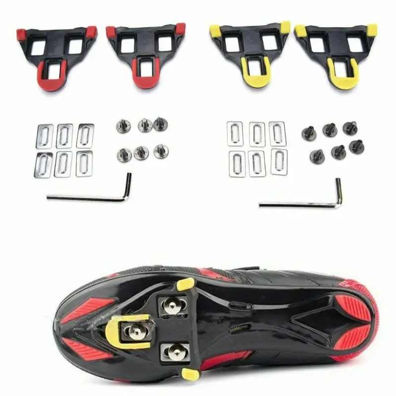 Fashion Road Bike Pedal Cleats Steel Road Cycling SM-SH10/11/12 Cleat Set 0/2/6° Float SPD-SL
Fashion Road Bike Pedal Cleats Steel Road Cycling SM-SH10/11/12 Cleat Set 0/2/6° Float SPD-SL