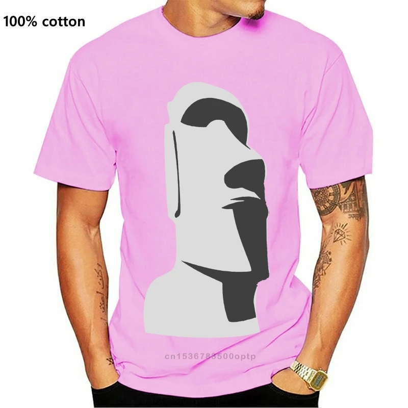 

New 2720D Tiki Moai Easter Island Hawaiian Luau Hans Tgless Tee T-Shirt