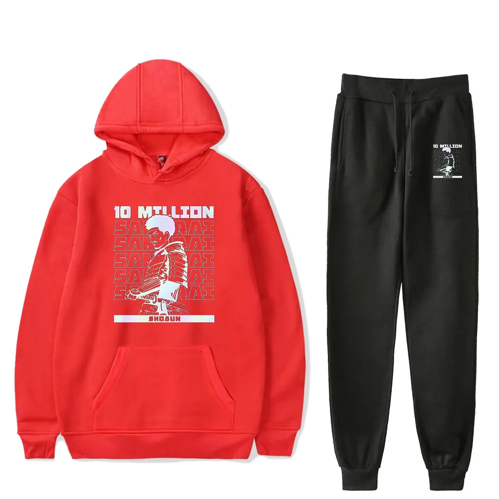 Модный осенний костюм Coryxkenshin Merch 10 Mil Samurai с принтом из фольги, толстовка с капюшоном и брюки до щиколотки, комплект из двух предметов
Модный осенний костюм Coryxkenshin Merch 10 Mil Samurai с принтом из фольги, толстовка с капюшоном и брюки до щиколотки, комплект из двух предметов
