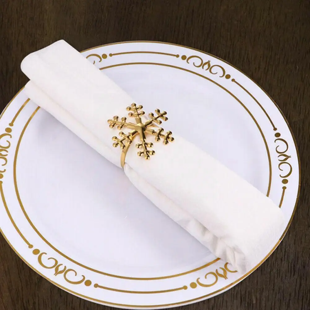 4pcs Christmas Snowflake Shape Napkin Rings Napkin Holders For Home (golden) Napkin Ring Christmas Birthday Wedding I3l7
4pcs Christmas Snowflake Shape Napkin Rings Napkin Holders For Home (golden) Napkin Ring Christmas Birthday Wedding I3l7
