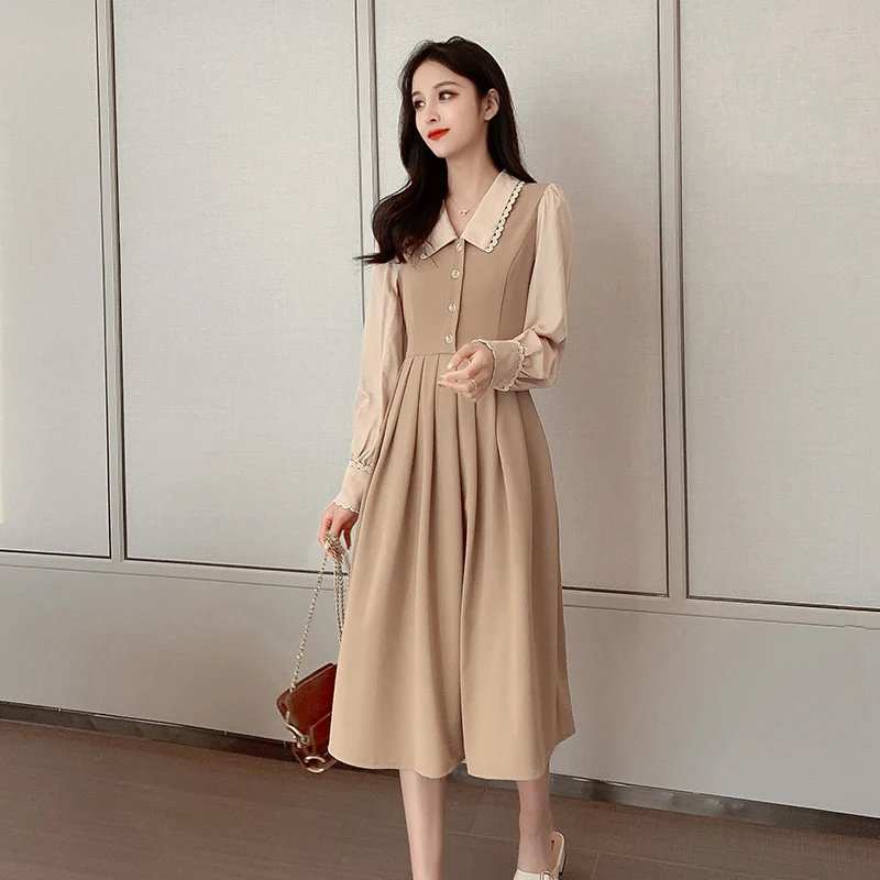 new arrival fashion patchwork dress temperamental comfortable fresh high quality simple cute elegant a-line dress
new arrival fashion patchwork dress temperamental comfortable fresh high quality simple cute elegant a-line dress