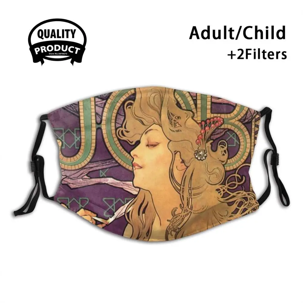 Job Cigarettes - Alphonse Mucha Face Mask Anti Dust Filter Men Women Kids Girl Boy Teens Mouth Masks Job Cigarettes Alphonse
Job Cigarettes - Alphonse Mucha Face Mask Anti Dust Filter Men Women Kids Girl Boy Teens Mouth Masks Job Cigarettes Alphonse