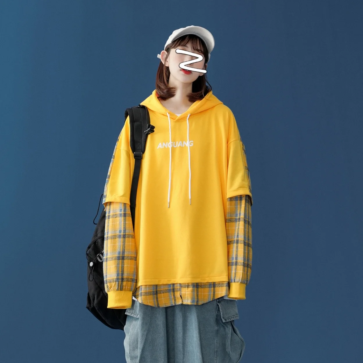 LEGIBLE 2020 New Oversize Hoodies Women Hooded Warm Loose Patchwork Hoodie Women Sweatshirts Lady Plus Size
LEGIBLE 2020 New Oversize Hoodies Women Hooded Warm Loose Patchwork Hoodie Women Sweatshirts Lady Plus Size