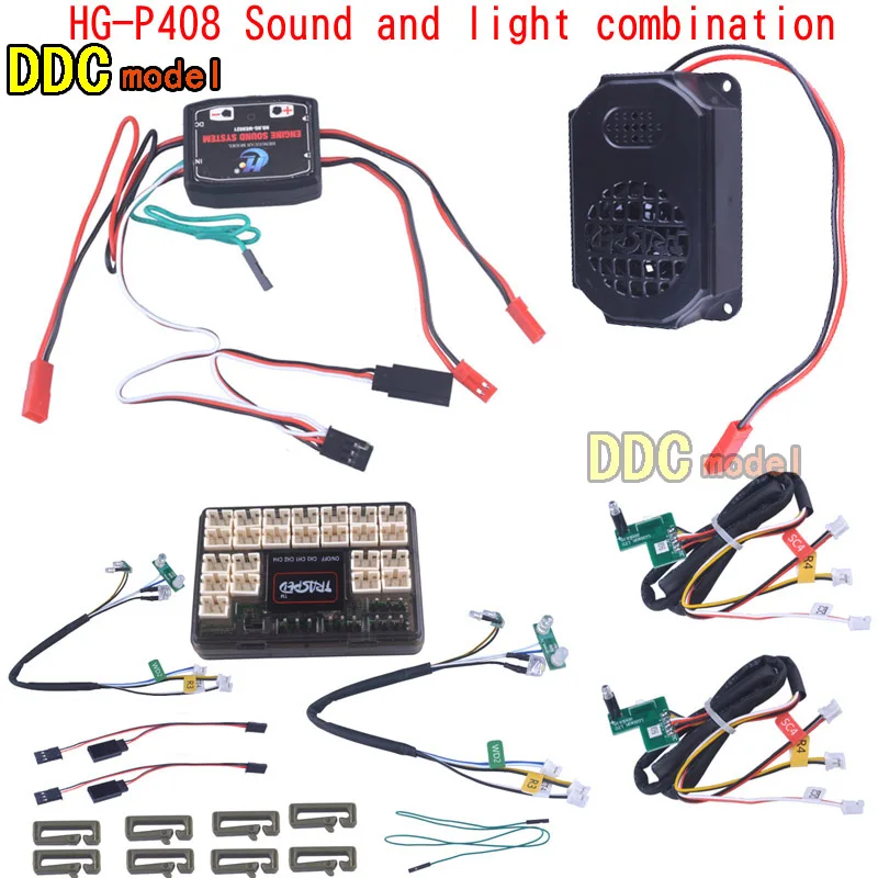 HG-P408 1/10 Climbing car high imitatioun military truck RC Car Parts Upgraded sound lighting combination Headlights lamp
HG-P408 1/10 Climbing car high imitatioun military truck RC Car Parts Upgraded sound lighting combination Headlights lamp