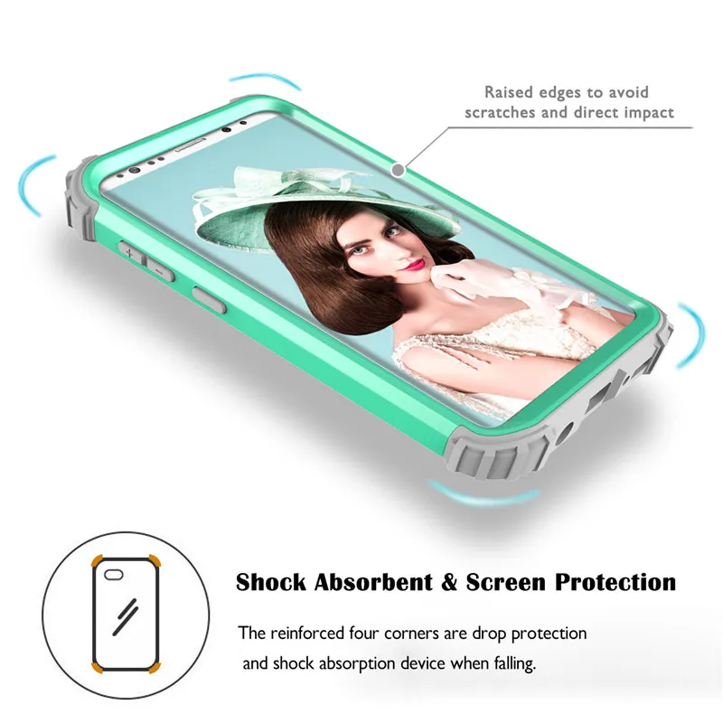 Hybrid Armor Phone Case For Samsung S21 S20 Note 20 Ultra 3 in 1 Shockproof Coque For Samsung A32 A51 A71 S20 S10 Note S10 Plus
Hybrid Armor Phone Case For Samsung S21 S20 Note 20 Ultra 3 in 1 Shockproof Coque For Samsung A32 A51 A71 S20 S10 Note S10 Plus