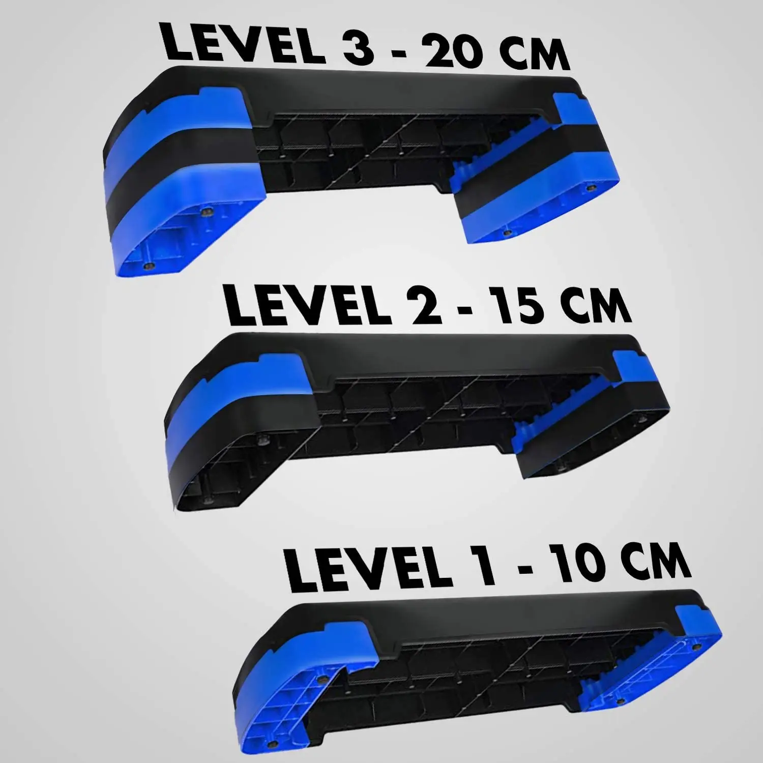 Suited for Aerobics, Weights, Yoga Adjustable 3 Step Level Heights Perfect Equipment Accessory Set for Fitness Routines
Suited for Aerobics, Weights, Yoga Adjustable 3 Step Level Heights Perfect Equipment Accessory Set for Fitness Routines