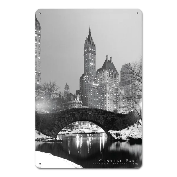 Central Park Bridge Manhattan Nyc 24X36 Metal Tin Sign Metal Posters Wall Art Stickers Iron Decor Bar Sign Fashion
Central Park Bridge Manhattan Nyc 24X36 Metal Tin Sign Metal Posters Wall Art Stickers Iron Decor Bar Sign Fashion