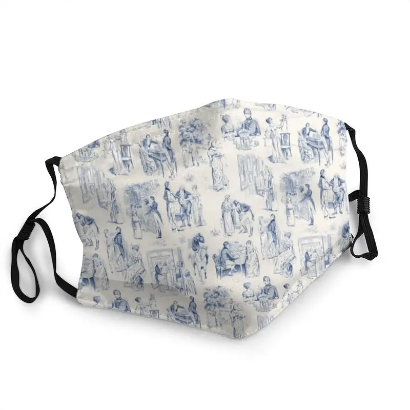Pride And Prejudice Toile Mask Anti Haze Dustproof Adjustable Jane Austen Book Face Mask Protection Men Respirator Mouth Muffle
Pride And Prejudice Toile Mask Anti Haze Dustproof Adjustable Jane Austen Book Face Mask Protection Men Respirator Mouth Muffle