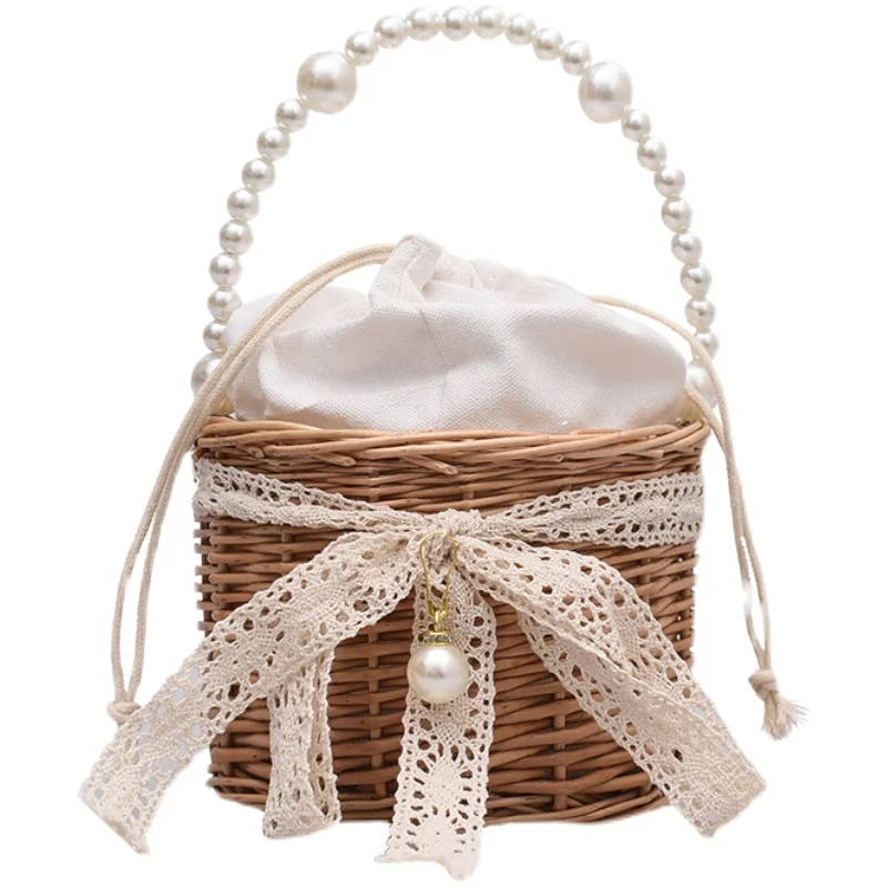 Mini Beach bucket bag Handbags for Women 2021Ladies Simple Shoulder Crossbody Bags Luxury Brand Pearl Belt Designer
Mini Beach bucket bag Handbags for Women 2021Ladies Simple Shoulder Crossbody Bags Luxury Brand Pearl Belt Designer