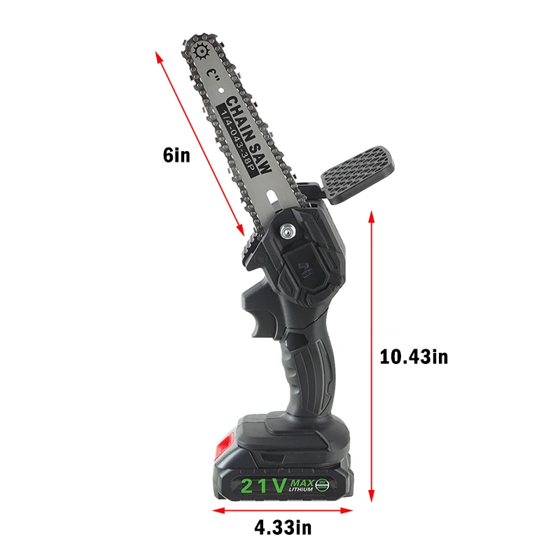 Cordless Electric Chain Saw With Battery Pruning ChainSaw Garden Logging Saw Woodworking Cutter Power Tools For Makita battery
Cordless Electric Chain Saw With Battery Pruning ChainSaw Garden Logging Saw Woodworking Cutter Power Tools For Makita battery