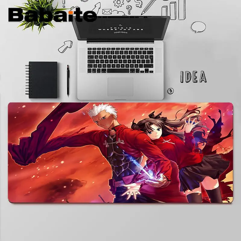 Babaite Top Quality Fate Stay Night MousePads Computer Laptop Anime Mouse Mat Free Shipping Large Mouse Pad Keyboards Mat
Babaite Top Quality Fate Stay Night MousePads Computer Laptop Anime Mouse Mat Free Shipping Large Mouse Pad Keyboards Mat