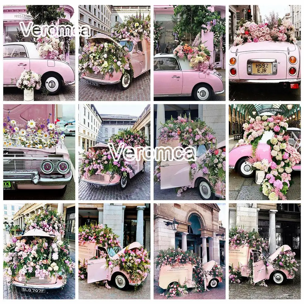 Full Square Round Drill Diamond Painting Pink Flower Street Landscape 5D Diy Diamond Embroidery Car Mosaic Home Decor Gift
Full Square Round Drill Diamond Painting Pink Flower Street Landscape 5D Diy Diamond Embroidery Car Mosaic Home Decor Gift
