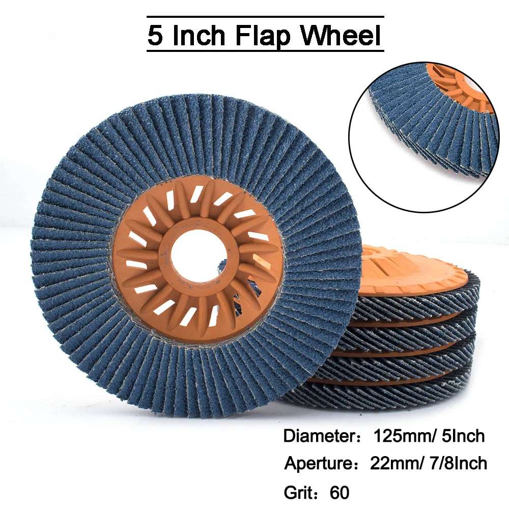 Шлифовальные диски 125 мм, зернистость 60, для металла и дерева
Шлифовальные диски 125 мм, зернистость 60, для металла и дерева