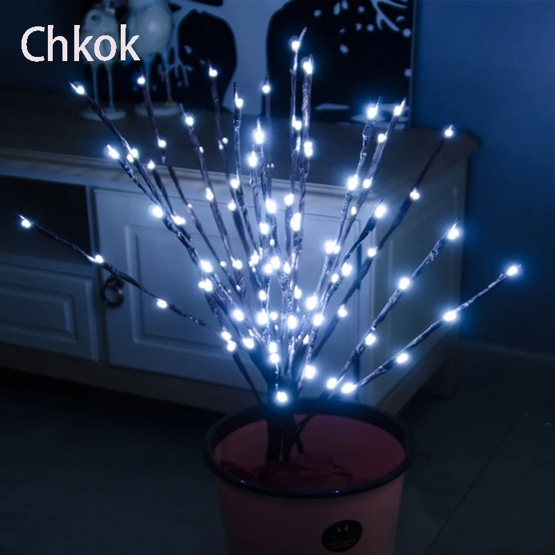 LED Willow Lamp 20 Lights Simulation Branch Lamp String Vase Plug Willow Lamp Household INDOOR Holiday Vase Decoration Lamp
LED Willow Lamp 20 Lights Simulation Branch Lamp String Vase Plug Willow Lamp Household INDOOR Holiday Vase Decoration Lamp