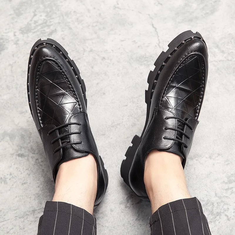 Men's Shoes British Style Leather Shoes Mens Casual Luxury Brand Stitching Trend Fashion Men Male Shoe Moccasins For Gentleman
Men's Shoes British Style Leather Shoes Mens Casual Luxury Brand Stitching Trend Fashion Men Male Shoe Moccasins For Gentleman
