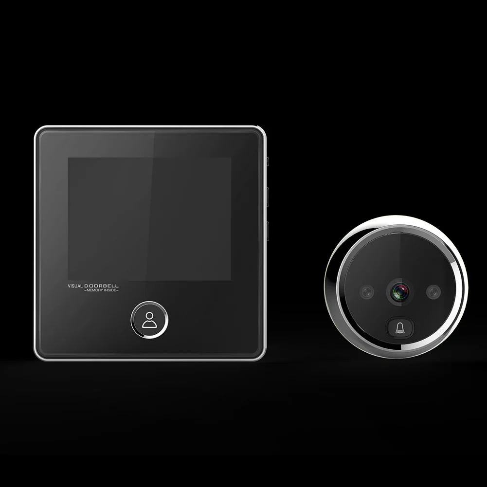Night Vision Smart Peephole Photograph Household Door Viewers Wireless Doorbell Security Simple Digital SN-DDS
Night Vision Smart Peephole Photograph Household Door Viewers Wireless Doorbell Security Simple Digital SN-DDS
