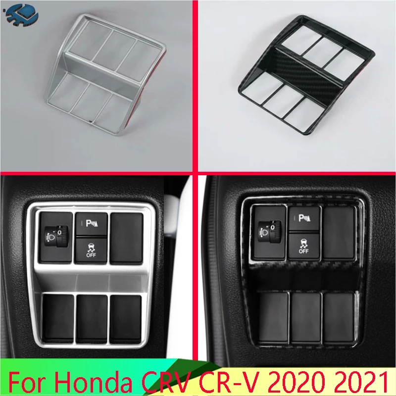 Для Honda CRV CR-V 2020 2021 автомобильные аксессуары ABS Хромированная кнопка светильник ключателя света Панель управления крышка облицовки ободок
Для Honda CRV CR-V 2020 2021 автомобильные аксессуары ABS Хромированная кнопка светильник ключателя света Панель управления крышка облицовки ободок