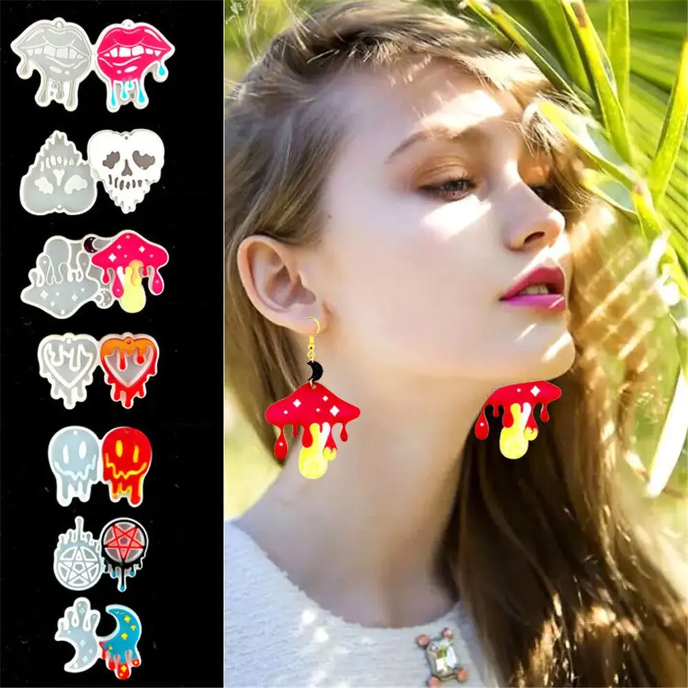 Resin Crafts UV Epoxy Heart Jewelry Making Tools Dangle Resin Silicone Mould Earrings Resin Mold Pendant Molds Blooding
Resin Crafts UV Epoxy Heart Jewelry Making Tools Dangle Resin Silicone Mould Earrings Resin Mold Pendant Molds Blooding