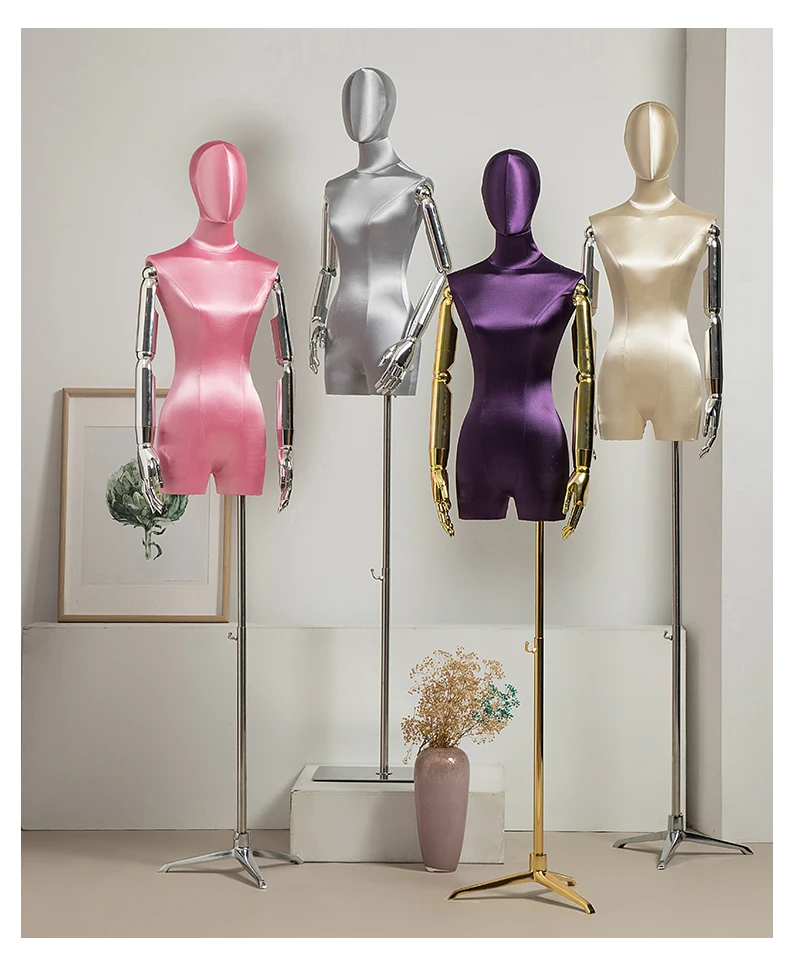 High Grade Silk and Satin Model Wedding Dress Mannequin Female Three-dimensional Clothing
High Grade Silk and Satin Model Wedding Dress Mannequin Female Three-dimensional Clothing