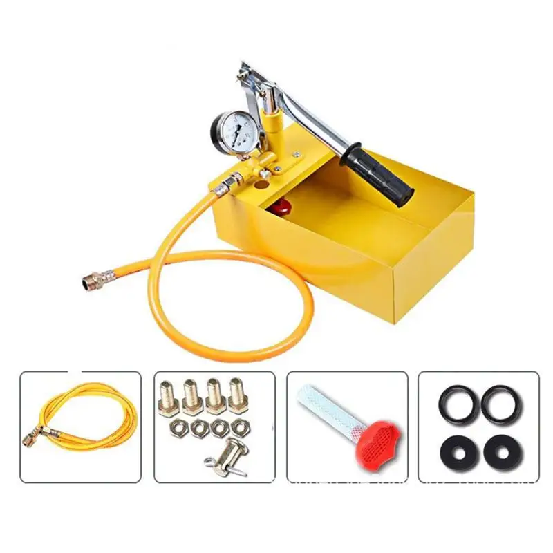 25KG Aluminum Water Pressure Test Pump Hand Pump Test Tool Hydraulic Testing Tool
25KG Aluminum Water Pressure Test Pump Hand Pump Test Tool Hydraulic Testing Tool