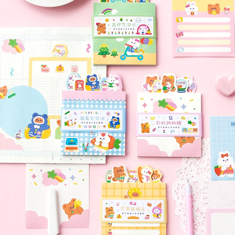 CindyNN Stationary Kawaii 50Sheets Animal Memo Pads Note Paper Message Cute Decorative Notepad Office Stationery School Supplies
CindyNN Stationary Kawaii 50Sheets Animal Memo Pads Note Paper Message Cute Decorative Notepad Office Stationery School Supplies