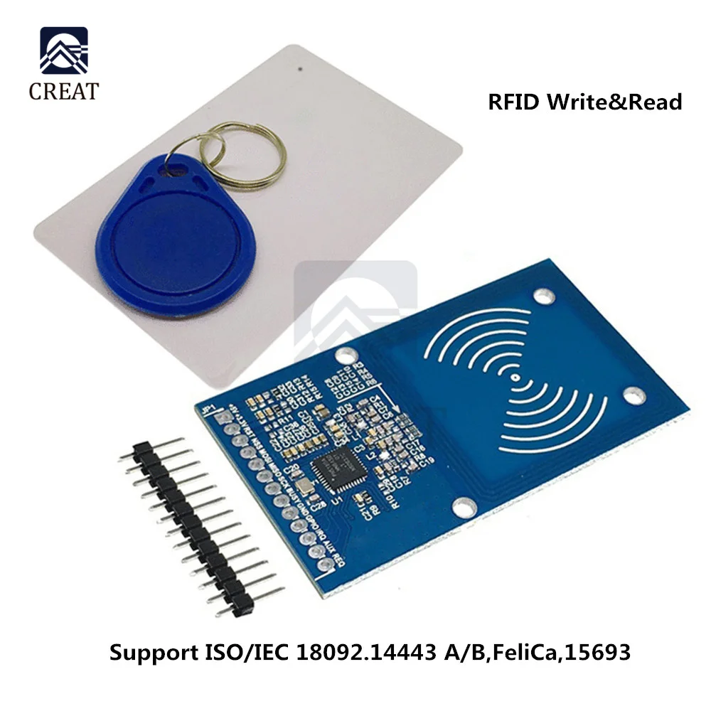 Модуль радиочастотного датчика PN5180 NFC, ISO15693 RFID, высокочастотная IC-карта Icode 2, считыватель, записывающее устройство, поддержка ISO/IEC 18092,14443
Модуль радиочастотного датчика PN5180 NFC, ISO15693 RFID, высокочастотная IC-карта Icode 2, считыватель, записывающее устройство, поддержка ISO/IEC 18092,14443
