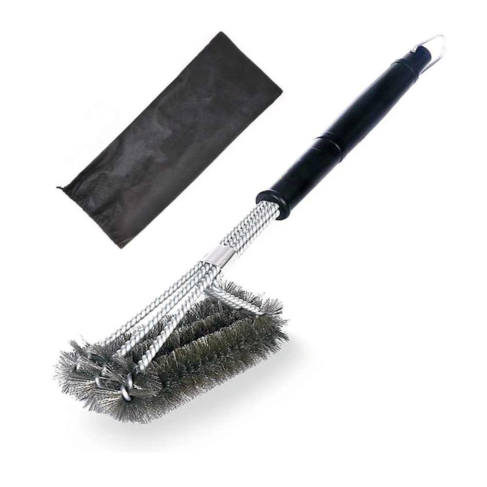 BBQ Grill Barbecue Kit Cleaning Brush Stainless Steel Kitchen Accessories Bristles Cleaning Brushes Cooking Tool Barbecue Gadget
BBQ Grill Barbecue Kit Cleaning Brush Stainless Steel Kitchen Accessories Bristles Cleaning Brushes Cooking Tool Barbecue Gadget