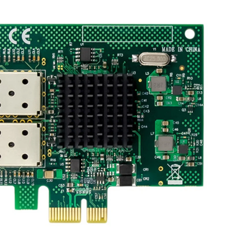 82576 Network Card, Pci Express X Gen 2.1, 2.5Gt/S Dual Optical Port Gigabit Fiber Lc Adapter Card
82576 Network Card, Pci Express X Gen 2.1, 2.5Gt/S Dual Optical Port Gigabit Fiber Lc Adapter Card