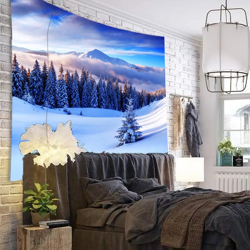 Tapestry Christmas Wall Hanging Christmas Night Home Deco Christmas Snow Scene Tapestries Large Size Drop Shipping Tapestries
Tapestry Christmas Wall Hanging Christmas Night Home Deco Christmas Snow Scene Tapestries Large Size Drop Shipping Tapestries