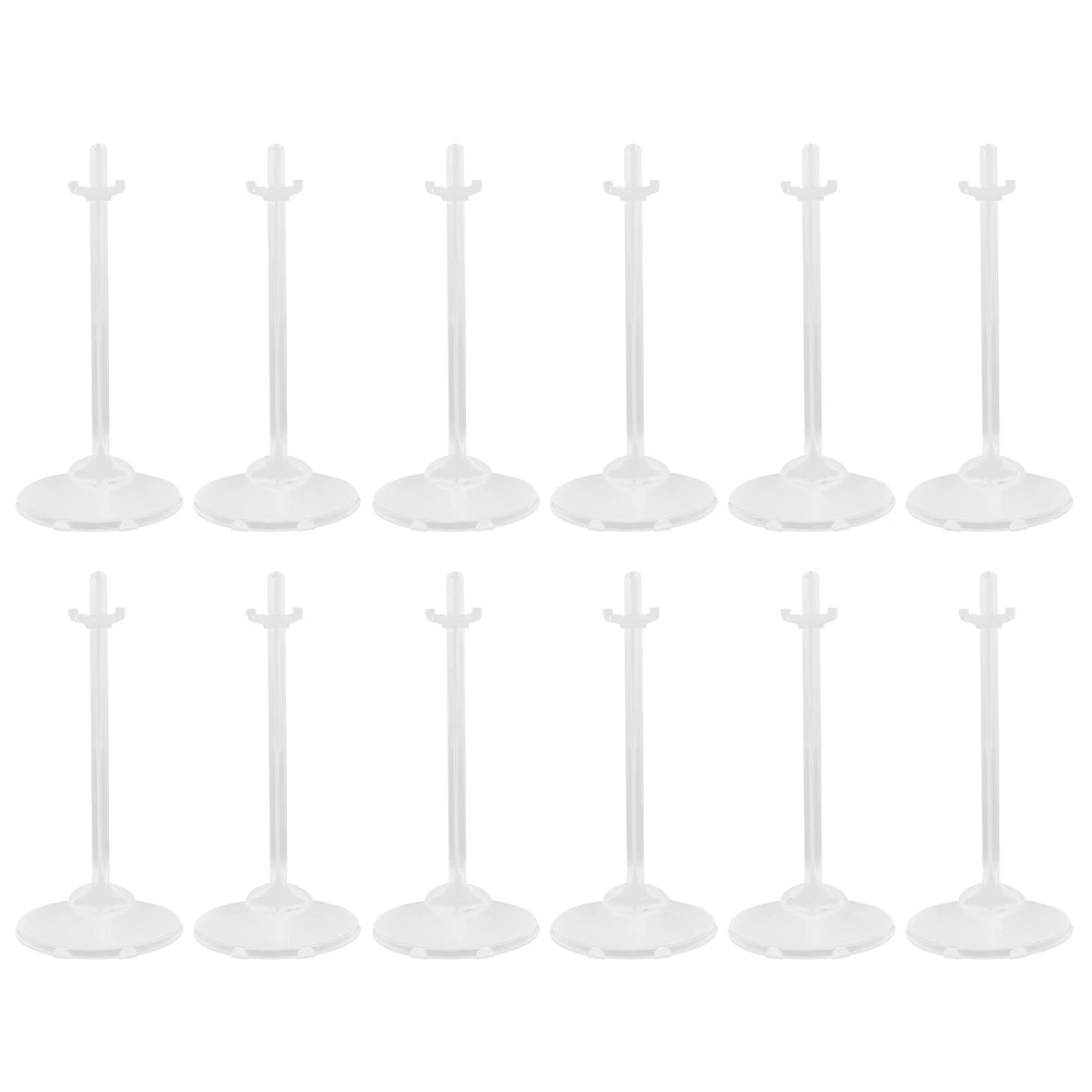 12pcs Transparent Doll Standing Waist Support Display Bracket Plastic Doll Stand Holder DIY Prop Model Dollhouse Accessories
12pcs Transparent Doll Standing Waist Support Display Bracket Plastic Doll Stand Holder DIY Prop Model Dollhouse Accessories