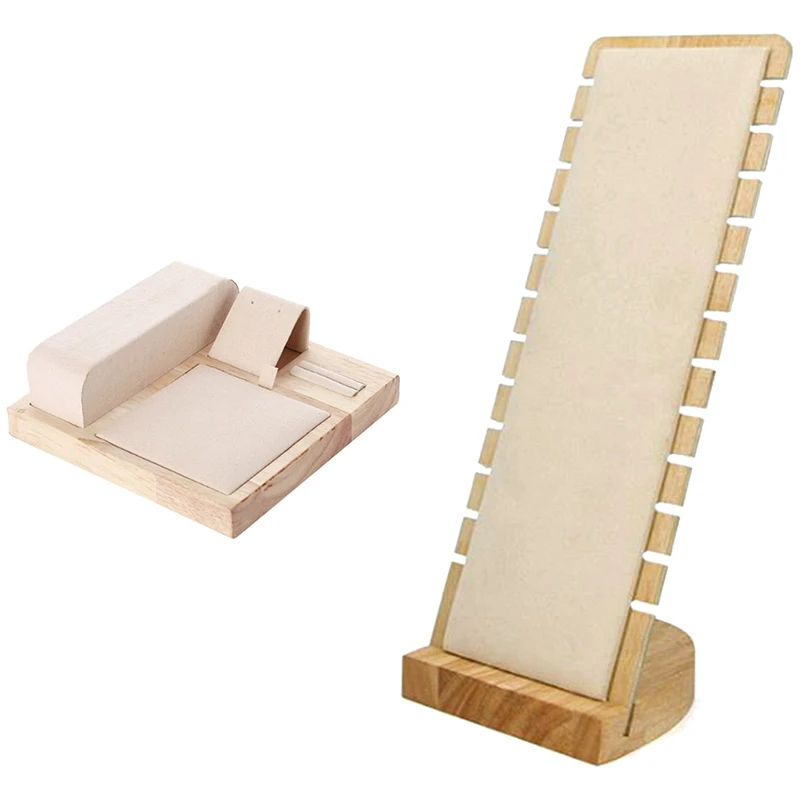 Подставка для ювелирных изделий, 10X10X26 см, 15X15X5 см, 2 шт.
Подставка для ювелирных изделий, 10X10X26 см, 15X15X5 см, 2 шт.