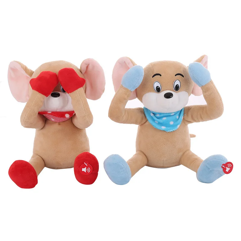 Мышь Peekaboo мышь Слон скрытый будет петь с музыкой чехол со слоном Глаза мышь кукла
Мышь Peekaboo мышь Слон скрытый будет петь с музыкой чехол со слоном Глаза мышь кукла