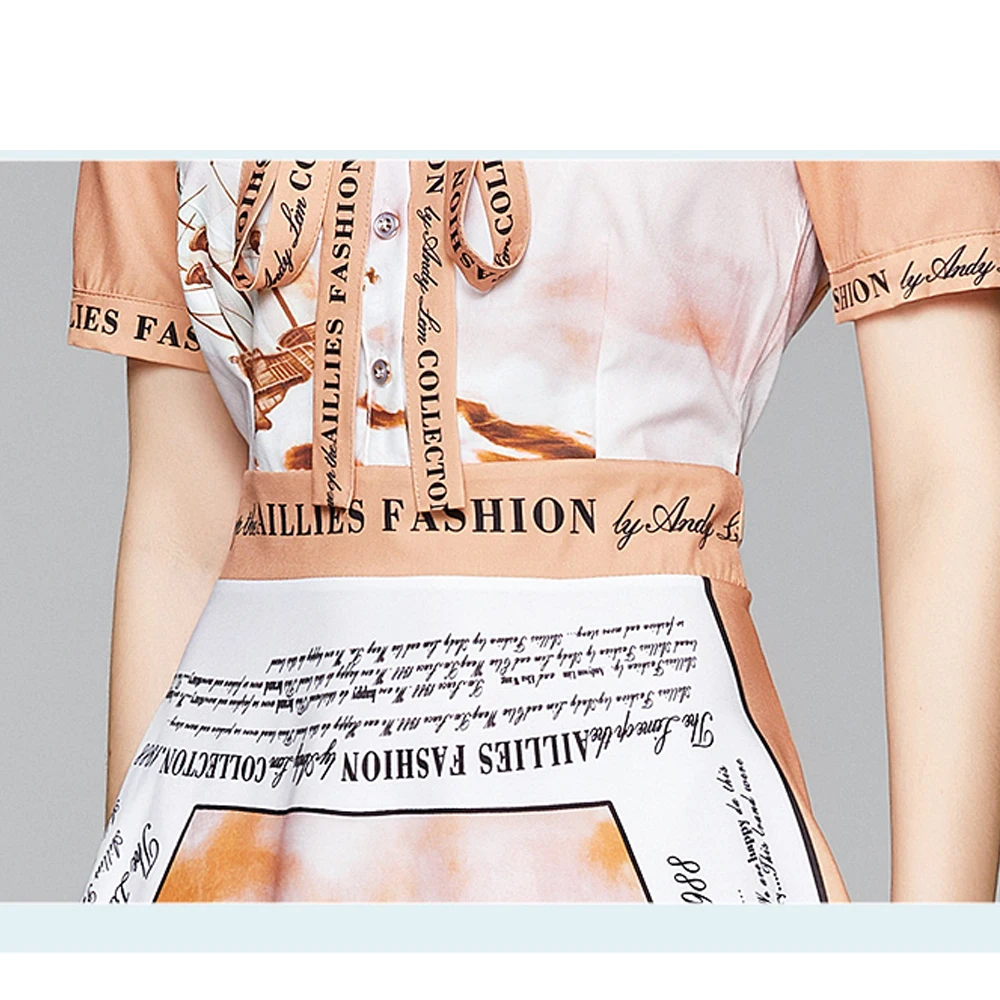 Simgent Long Dress Summer 2020 Women Bow Print Blouse Dress Casual Elegant Woman Clothes Vestidos Zomerjurk Robe Femme SG06291
Simgent Long Dress Summer 2020 Women Bow Print Blouse Dress Casual Elegant Woman Clothes Vestidos Zomerjurk Robe Femme SG06291