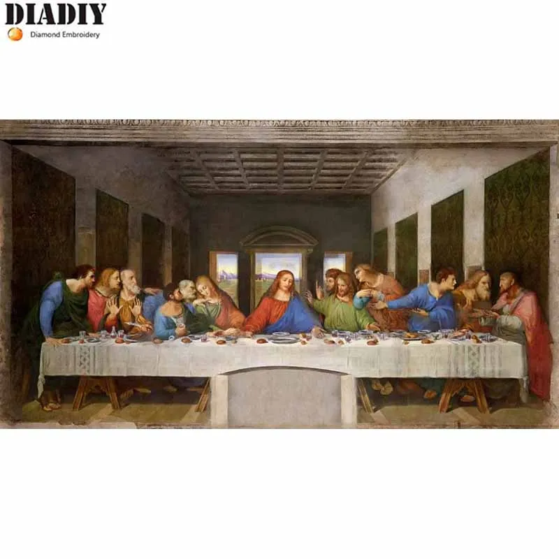 5D Diy Diamond Embroidery Last supper Diamond Painting Cross Stitch Full Square&round Drill Rhinestone Mosaic Home Decor
5D Diy Diamond Embroidery Last supper Diamond Painting Cross Stitch Full Square&round Drill Rhinestone Mosaic Home Decor