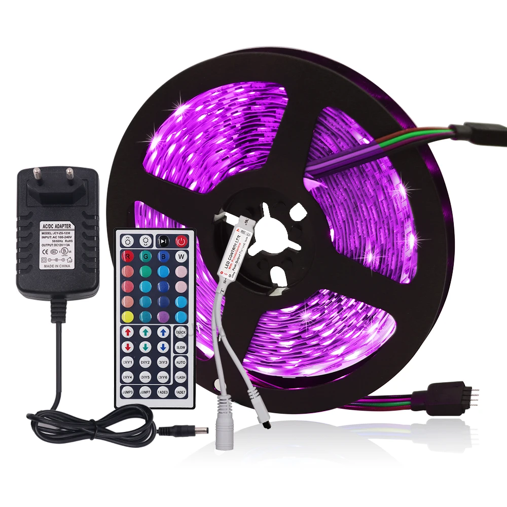 Светодиодная ленсветильник с дистанционным управлением RGB, 12 В постоянного тока, 5050, Светодиодная лента rgb, Диод 60 светодиодов/м, водонепрони...
Светодиодная ленсветильник с дистанционным управлением RGB, 12 В постоянного тока, 5050, Светодиодная лента rgb, Диод 60 светодиодов/м, водонепрони...