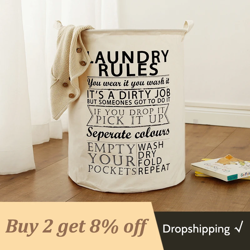 Laundry Basket 40*50cm Large Plan To Wash Laundry Rules Toy Storage Dirty Clothes Organizer Storage Baskets Box Sundries
Laundry Basket 40*50cm Large Plan To Wash Laundry Rules Toy Storage Dirty Clothes Organizer Storage Baskets Box Sundries