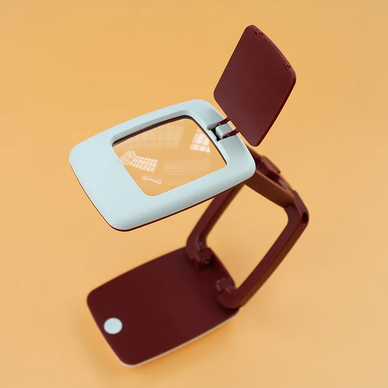 Foldable Magnifier With 9 LED Light Portable Folding Magnifying Glass 3X Table Lamp Loupe Lens For Reading Newspape
Foldable Magnifier With 9 LED Light Portable Folding Magnifying Glass 3X Table Lamp Loupe Lens For Reading Newspape