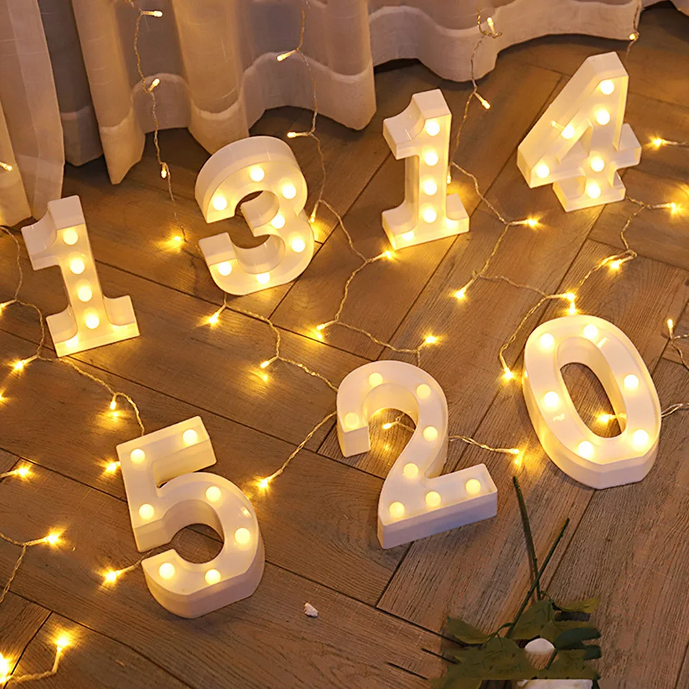 3D LED Night Lamp 0-9 Digital Marquee Sign Alphabet LED Light Wall Hanging Lamp Indoor Decor Wedding Party wall decoration
3D LED Night Lamp 0-9 Digital Marquee Sign Alphabet LED Light Wall Hanging Lamp Indoor Decor Wedding Party wall decoration