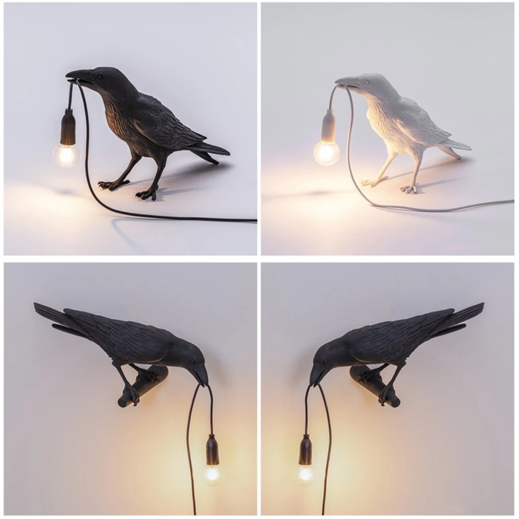 Resin Bird Shaped Wall Sconce - Bedroom Wall Lamp - Modern Table Lamps for Bedside, Farmhouse, Kitchen, Bedroom, Bulb Included
Resin Bird Shaped Wall Sconce - Bedroom Wall Lamp - Modern Table Lamps for Bedside, Farmhouse, Kitchen, Bedroom, Bulb Included