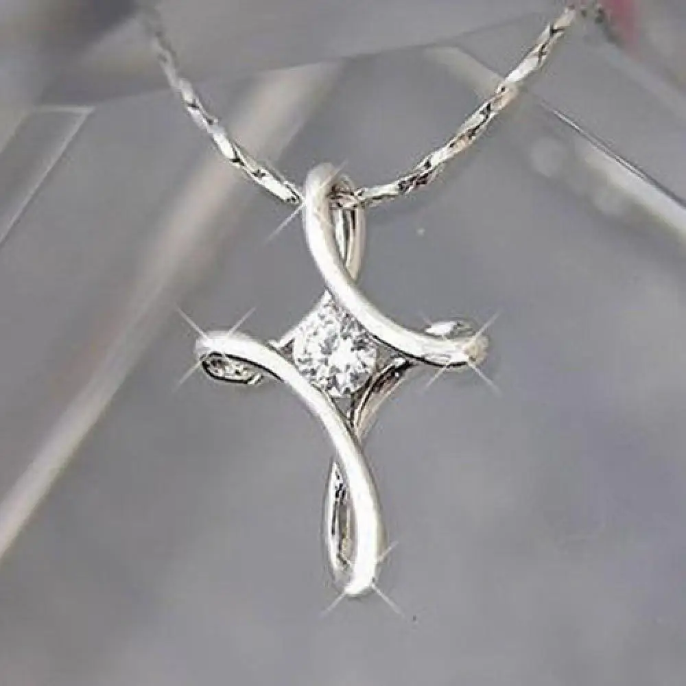 70% HOT SALE Pendant Necklace For Women Bridal Wedding Lady Elegant Dazzling Rhinestone Infinity Cross Pendant Necklace
70% HOT SALE Pendant Necklace For Women Bridal Wedding Lady Elegant Dazzling Rhinestone Infinity Cross Pendant Necklace