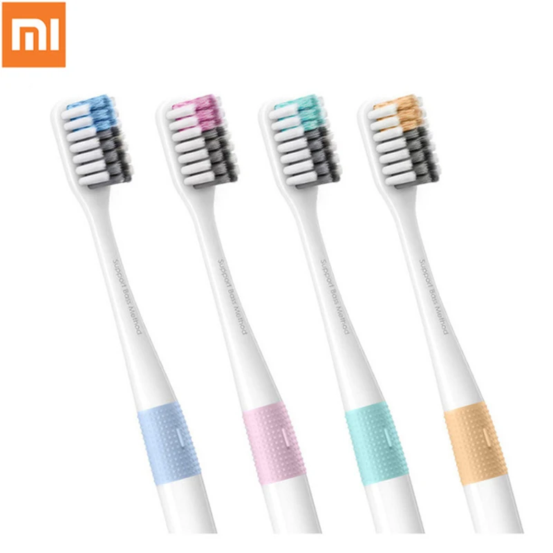 4pcs Xiaomi New Brand Doctor B Bass Method Travel Soft Bristle Toothbrush 4 Colors 4 Pcs /set Include Travel Box for Smart home
4pcs Xiaomi New Brand Doctor B Bass Method Travel Soft Bristle Toothbrush 4 Colors 4 Pcs /set Include Travel Box for Smart home