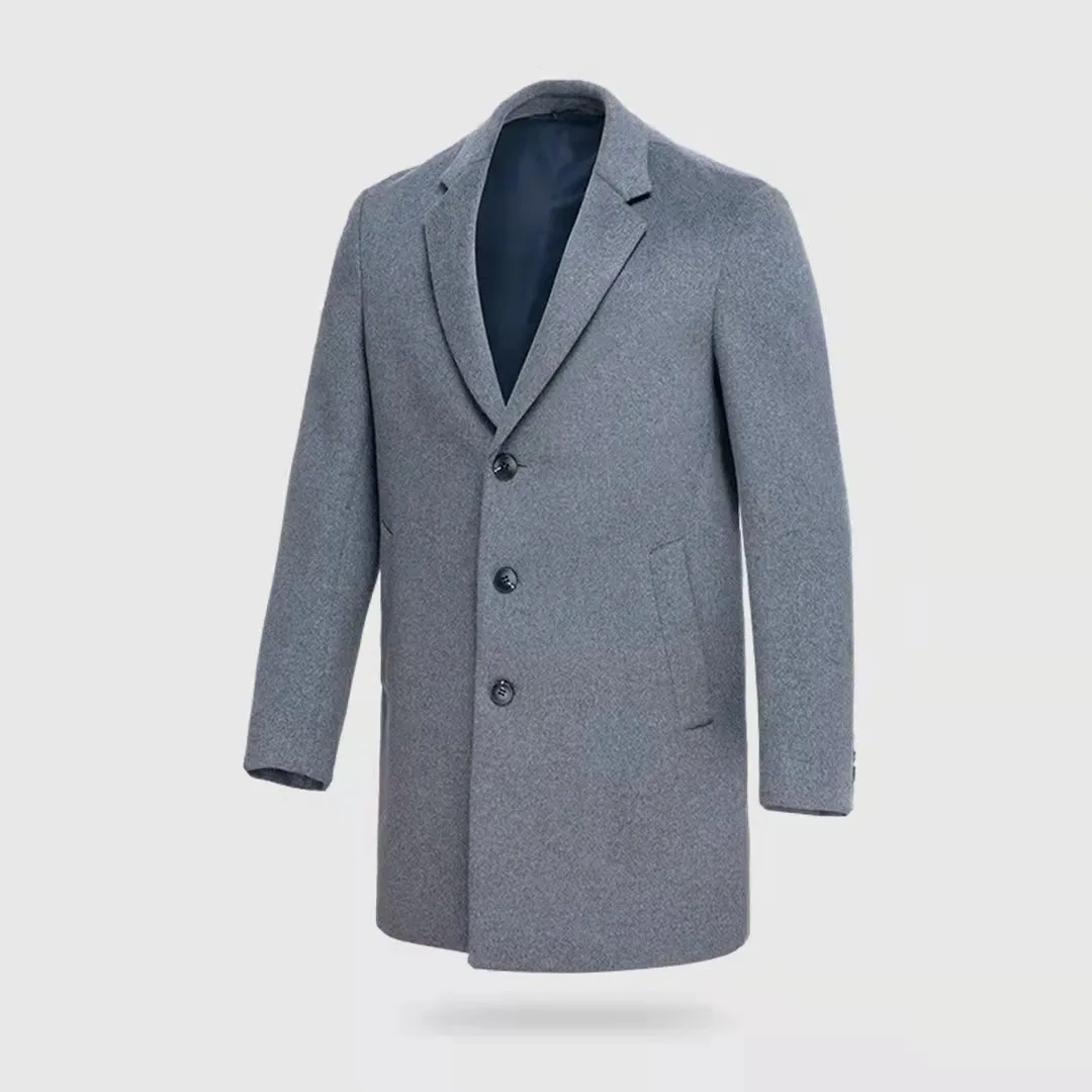 New Youpin Manufacturer's business casual wool blend coat Wool worsted crisp and sleek detailed details
New Youpin Manufacturer's business casual wool blend coat Wool worsted crisp and sleek detailed details