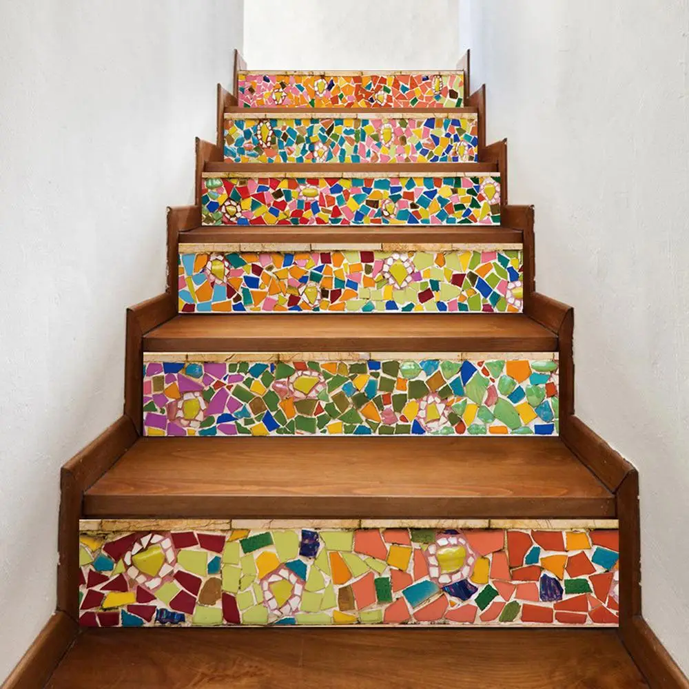 yazi Self-Adhesive Stairs Step Sticker Ceramic Tiles Sticker Removable Vinyl PVC Stair Wallpaper Decal Stairway Desk Decor
yazi Self-Adhesive Stairs Step Sticker Ceramic Tiles Sticker Removable Vinyl PVC Stair Wallpaper Decal Stairway Desk Decor