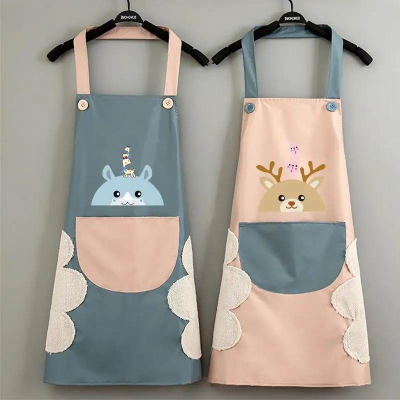 Christmas Lovely Kitchen Waterproof Apron With Pocket Household Cleaning Women Apron Apron For Kitchen Cooking Baking Apron
Christmas Lovely Kitchen Waterproof Apron With Pocket Household Cleaning Women Apron Apron For Kitchen Cooking Baking Apron