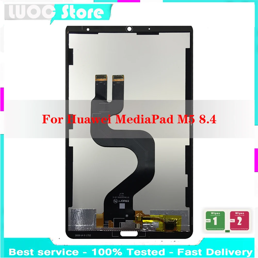 8.4" LCD For Huawei MediaPad M5 8.4 SHT-AL09 SHT-W09 LCD Display Touch Screen Digitizer Plane Assembly Replacement 100% Tested
8.4" LCD For Huawei MediaPad M5 8.4 SHT-AL09 SHT-W09 LCD Display Touch Screen Digitizer Plane Assembly Replacement 100% Tested