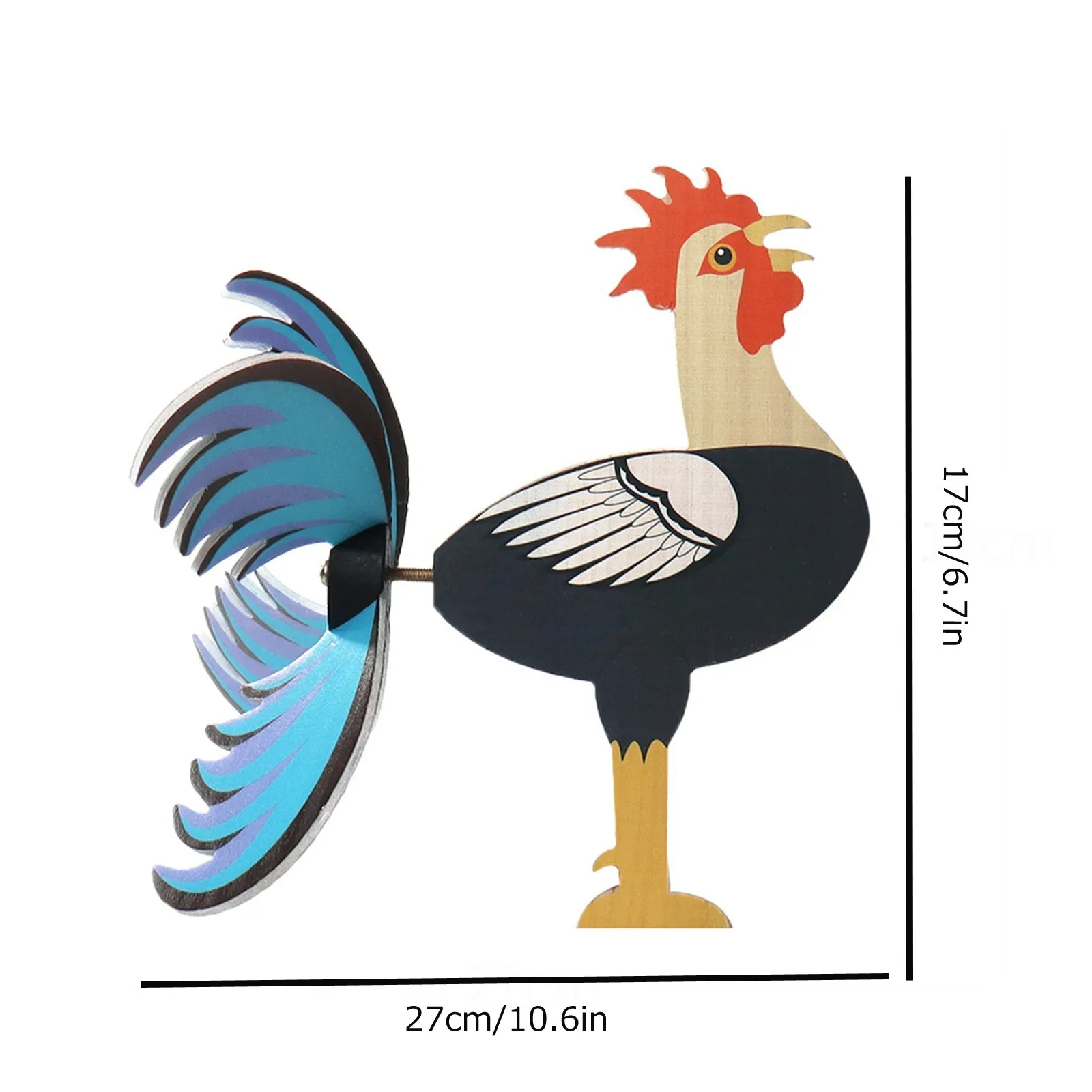 Rooster Windmill Garden Courtyard Farm Decor Waterproof Yard Statue Vivid Sculpture Handmade Garden Decoration Outdoor Jardinage
Rooster Windmill Garden Courtyard Farm Decor Waterproof Yard Statue Vivid Sculpture Handmade Garden Decoration Outdoor Jardinage