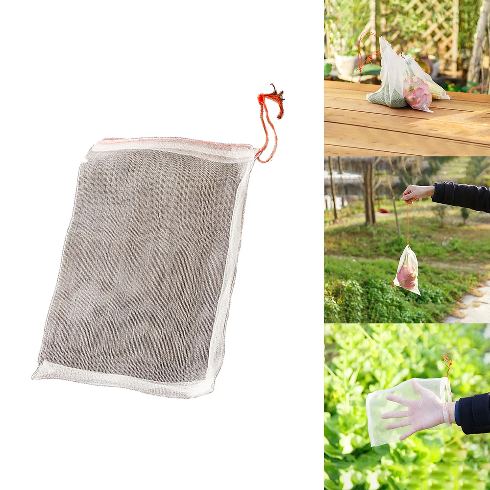 Garden Plant Fruit Flower Protect Bag, Net Bag With Drawstring , Against Insect Pest Bird Mosquito Bug Net Barrier Bag
Garden Plant Fruit Flower Protect Bag, Net Bag With Drawstring , Against Insect Pest Bird Mosquito Bug Net Barrier Bag